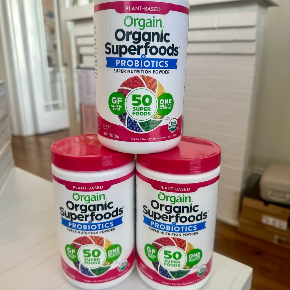 Orgain Organic Superfoods Probiotics Powder